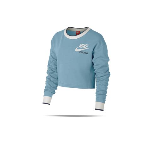 nike sweatshirt damen hellblau mit logo in der mitte|Nike Sweatshirt jetzt online kaufen .